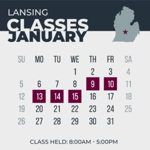 January 2025 Lansing Real Estate Pre-Licensing Course