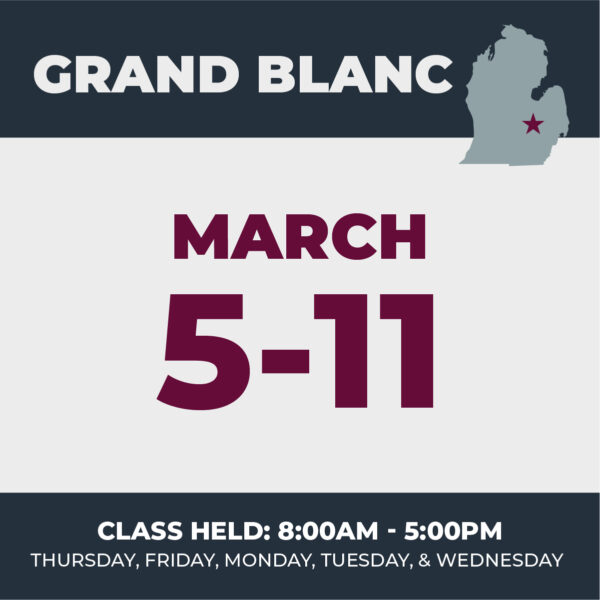March 2026 Grand Blanc Real Estate Pre-Licensing Course