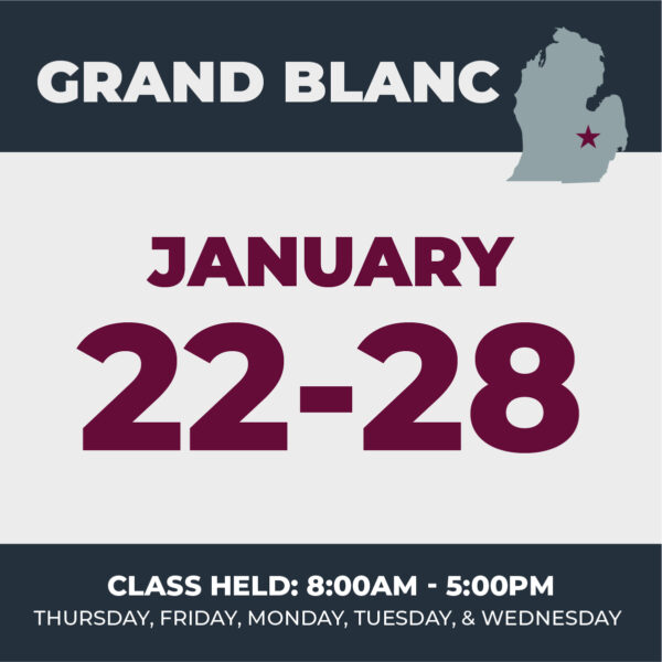 January 2026 Grand Blanc Real Estate Pre-Licensing Course