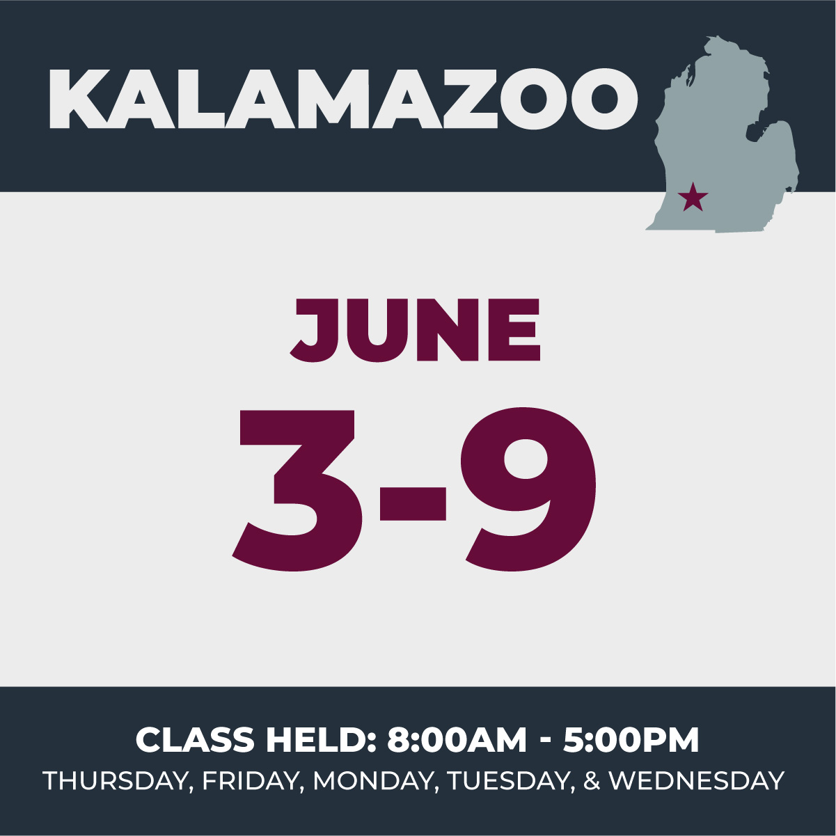 June 2027 Kalamazoo Real Estate Pre-Licensing Course